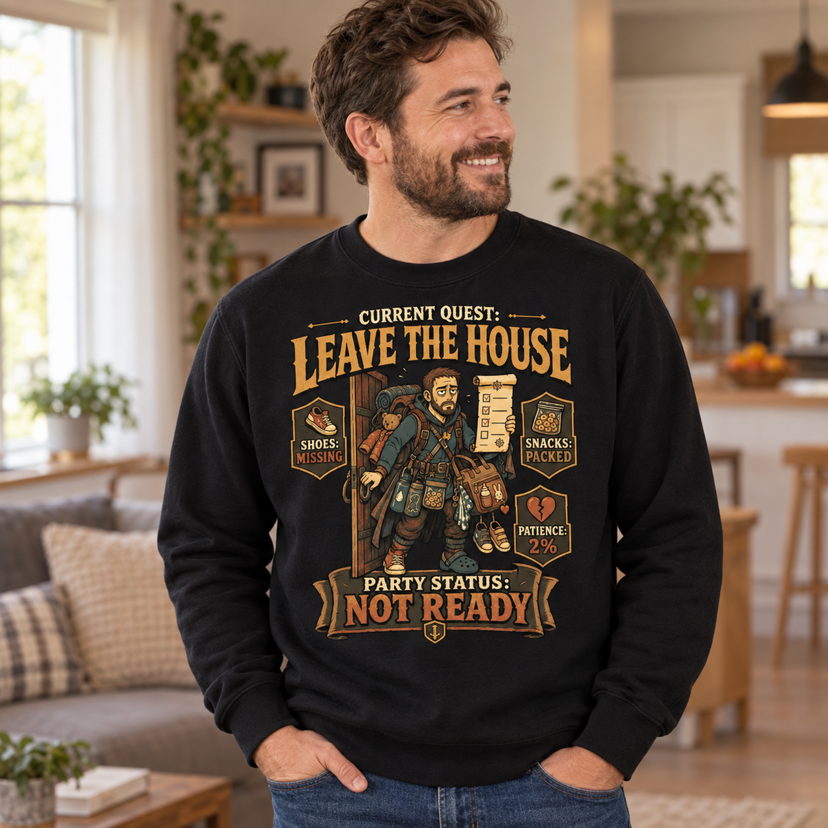 Current Quest: Leave Crewneck - lifestyle