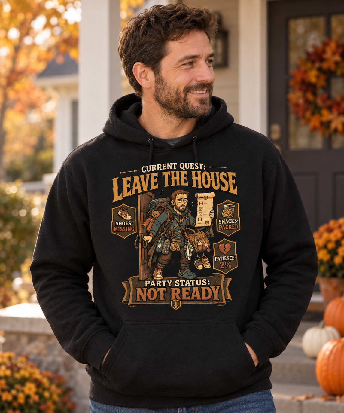 Current Quest: Leave Hoodie - lifestyle