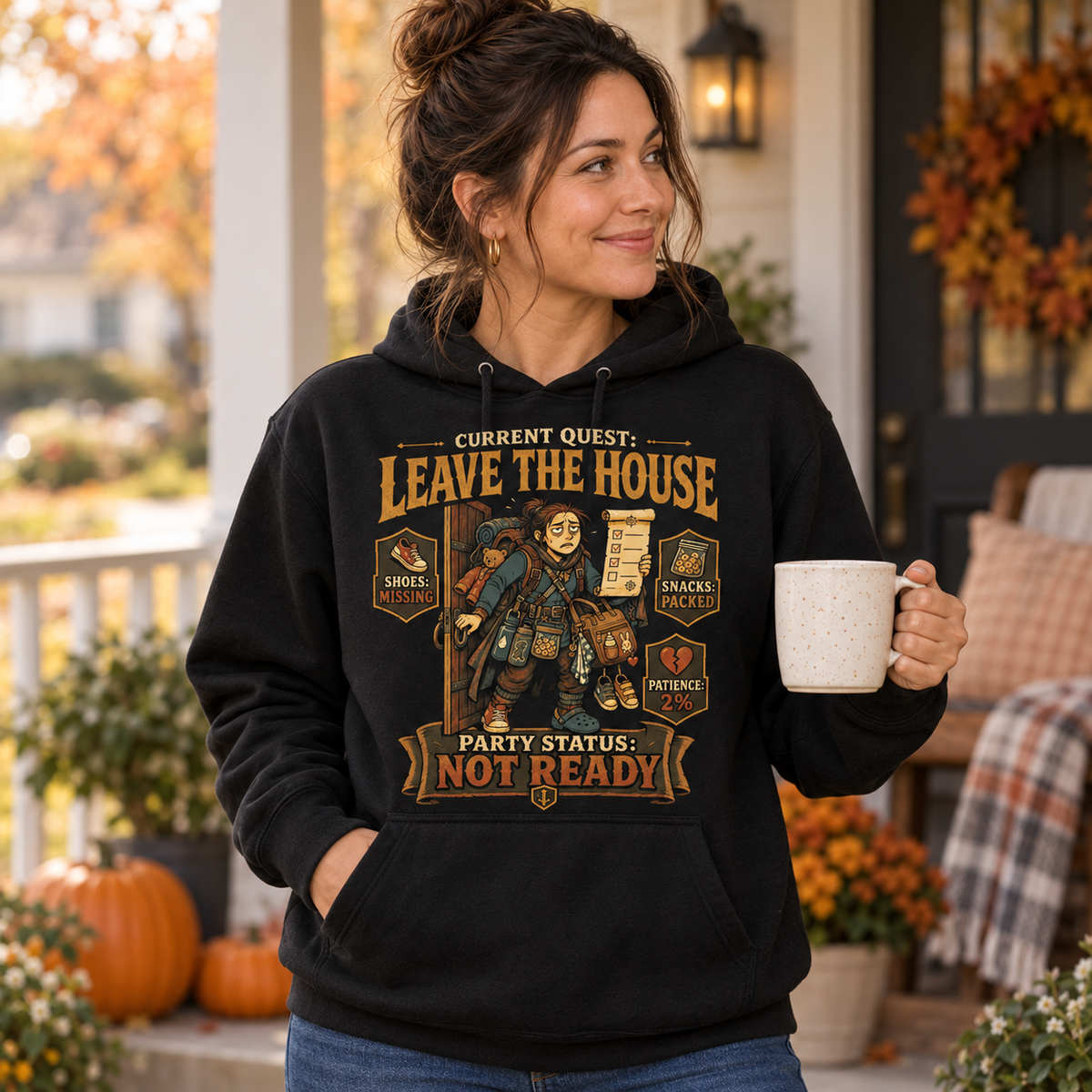 Current Quest: Leave Hoodie - lifestyle