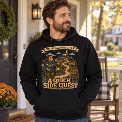 Bedtime: The Sidequest Hoodie - lifestyle